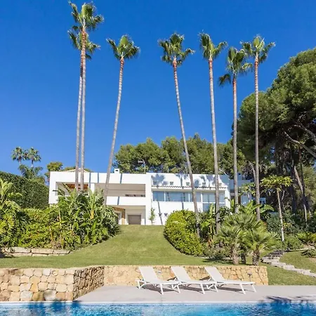 Magnificent Recently Built Pax 12 Sea View Golden Mile Villa Marbella