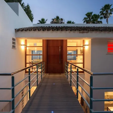 Magnificent Recently Built Pax 12 Sea View Golden Mile Villa Marbella